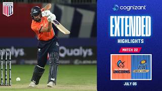 MLC 2026 Highlights: San Francisco Unicorns Beat MI New York by 5 Wickets
