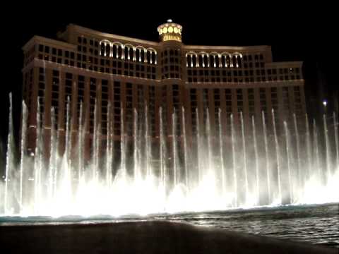 ビバ　ラスベガス　噴水ショー　Fountains of Bellagio Las Vegas