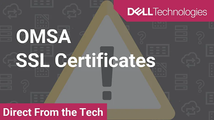 How to add a custom SSL certificate to OpenManage Server Administrator