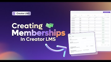 Membership & Subscriptions For Recurring Sales! [Creator LMS]
