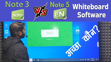 Whiteboard Software || Note 3 v/s Note 5 || Download teaching Software for pc || it solution