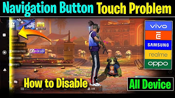 Disable/Hide Navigation Buttons in Free Fire | Lock Gesturs & Back or Home Buttons Playing Free Fire