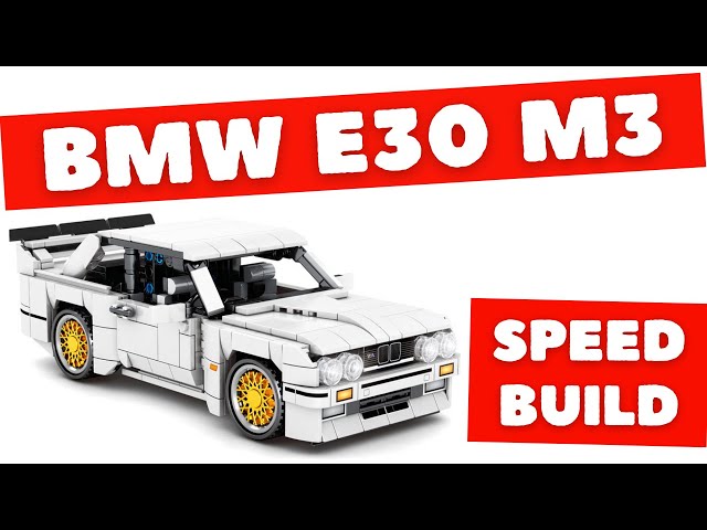 Une BMW M3 E30 Lego, ça vous dit ?