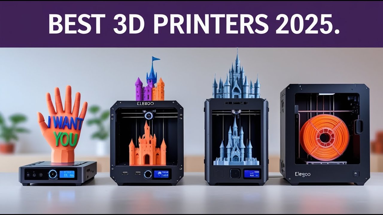 TOP 5 Best 3d Printer Buy in 2025 - YouTube