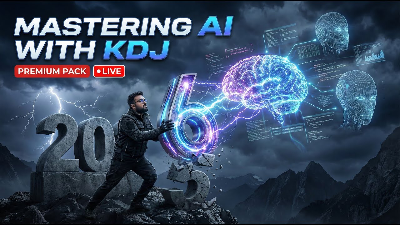 [LIVE] AI පාවිච්චි කරල කරන්න පුලුවන් අලුත්ම දේවල් ගොඩක් ඉගෙනගන්න | Part 05 | KD JAYAKODY | D13
