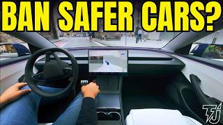 Tesla FSD: They Want To Ban Safer Cars?