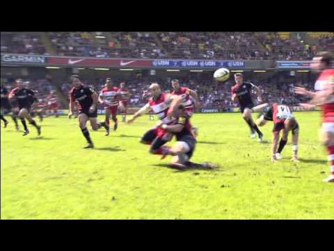 Saracens 35-12 Gloucester - Aviva Premiership Rugby Highlights Round 21 | 24-04-11