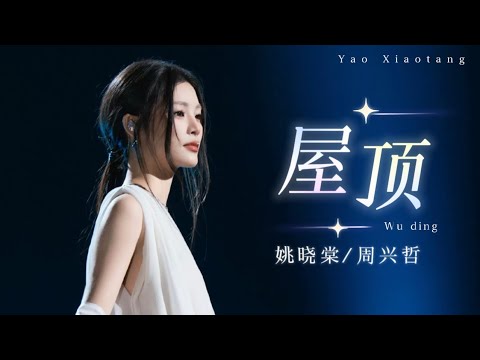 【姚晓棠】《屋顶》歌词版｜姚晓棠ft.周兴哲｜#姚晓棠 #声生不息