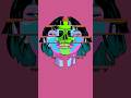 Trippy Head Split Animation Loop! #shorts #shortvideo #short