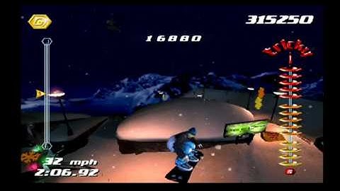 SSX Tricky Playthrough    Part 3 Snowdream Showoff