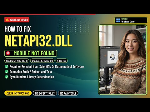 How to Fix netapi32.dll System Error [SOLVED]