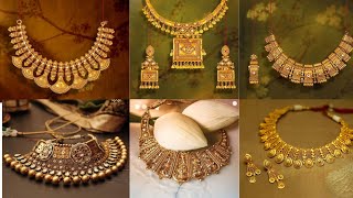Tanishq inspired gold jewellery designs 