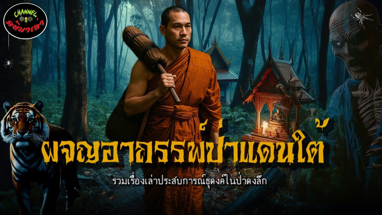 ผจญอาถรรพ์ป่าแดนใต้ |เรื่องเล่าประสบการณ์ลี้ลับพระธุดงค์