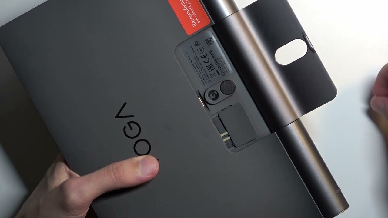 How to Insert an SD Card into a Lenovo Yoga Smart Tab – Expand