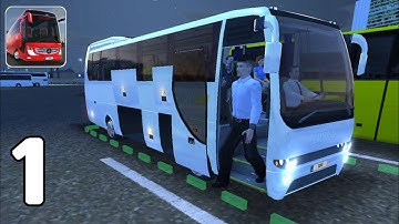 Bus Simulator Ultimate - Rute Santa Ana - Oakland Part 1 (Android GamePlay Walkthrough)