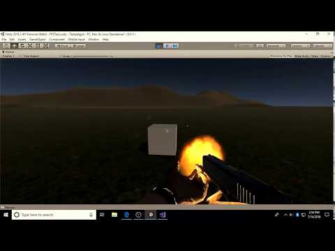 Unity FPS Gun Pickup/Drop Test