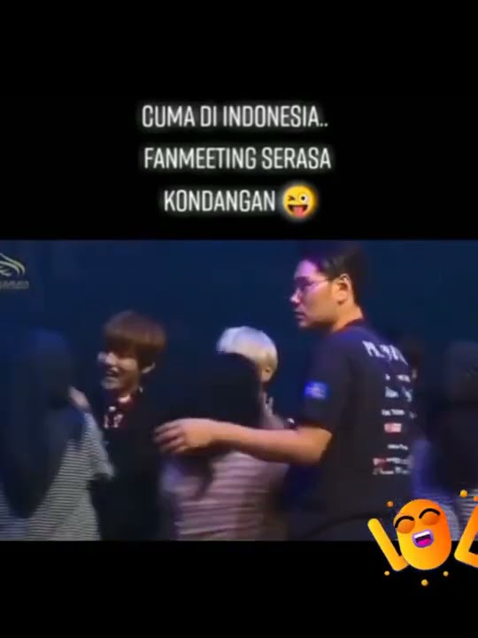 Cuman di Indonesia Fanmeeting Serasa Kondangan😭🤣jangan heran ya #yoongi😭🤣#bts #army#shorts #vante_v