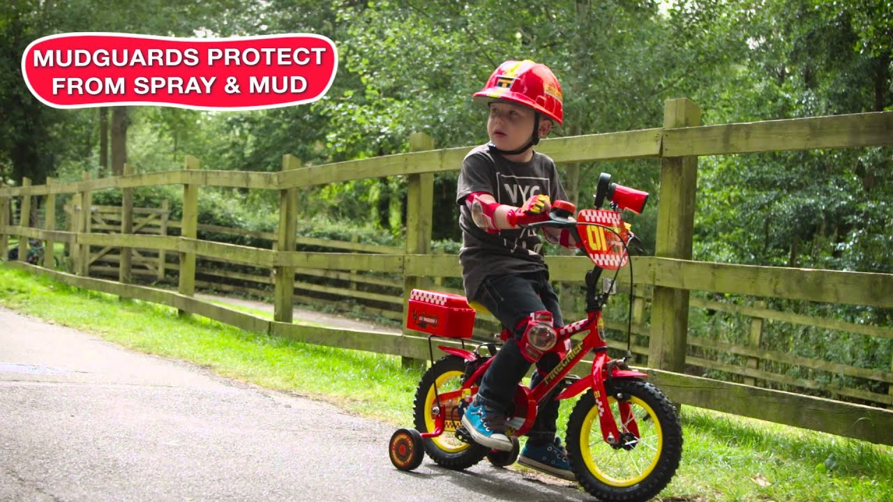 halfords fireman bike