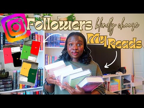My Instagram followers blindly chooses my reads 📖🫣 ( Spoiler free reading Vlog)