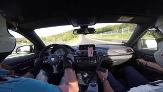 Nurburgring BMW M4 Clubsport EBS vs Porsche 991 GT3 RS Schirmer Fabsan 84 fun lap