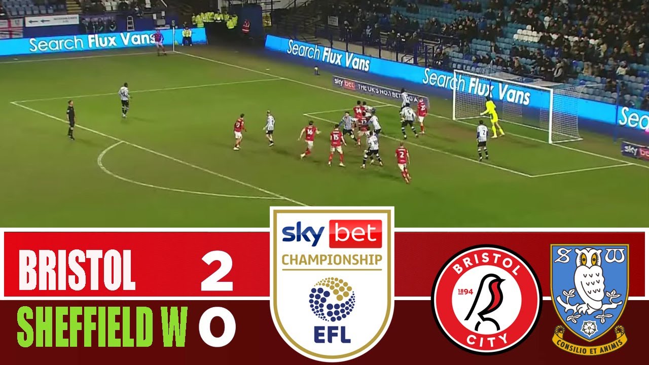 BRISTOL CITY vs SHEFFIELD WEDNESDAY 2-0 | 2026 Championship | Match Highlights