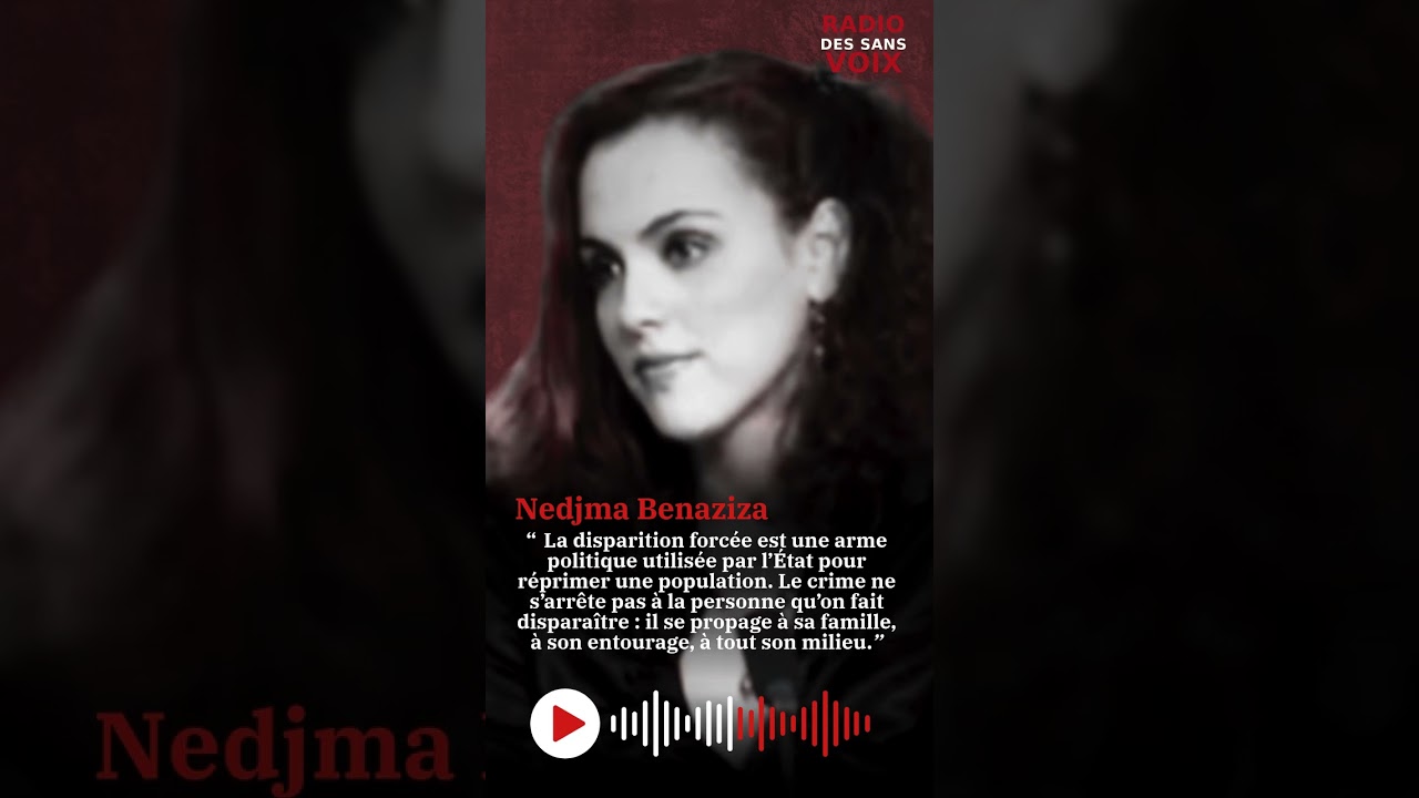 #crimes #disparitionforcée #armepolitique  #algérie #décennienoire #mémoire