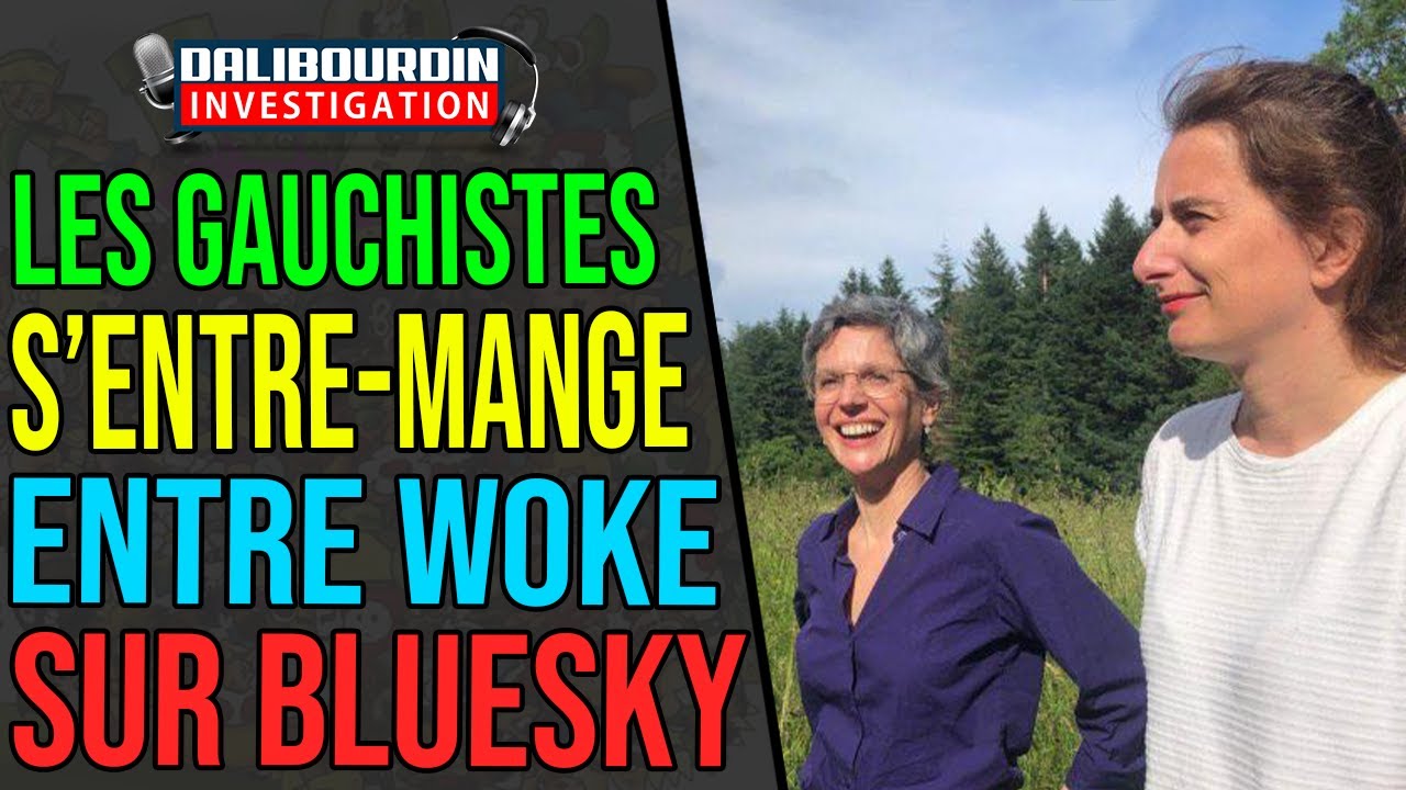 HELLO QUITTE X - LES GAUCHISTES S'ENTRE MANGE DÉJÀ ENTRE EUX SUR BLUESKY