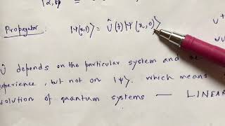 Unitary Time Evolution In Quantum Mechanics
