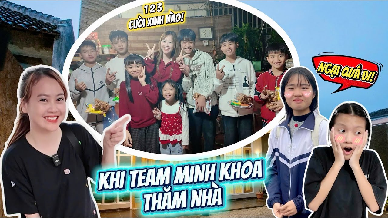 Team Minh Khoa Bất Ngờ Ghé Thăm Nhà Hà Hí, Cua Milk Xấu Hổ Ngượng Ngùng Chạy Tới Chạy Lui