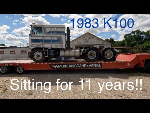 Saved from sitting, Kenworth K100 Double bunk!!!! Saved from sitting, Kenworth K100 Double bunk!!!!