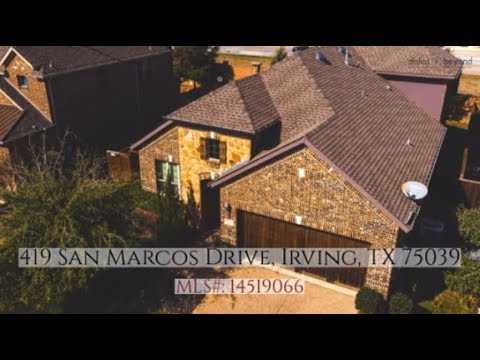 419 San Marcos Drive, Irving, TX home video tour