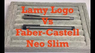 Fountain Pen Comparison: Lamy Logo Vs Faber-Castell Neo Slim