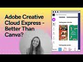 Adobe Creative Cloud Express Review - Better Canva Alternative?