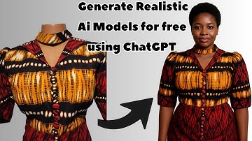 How to Create Realistic Ai Fashion Models For Your Designs For Free Using ChatGPT