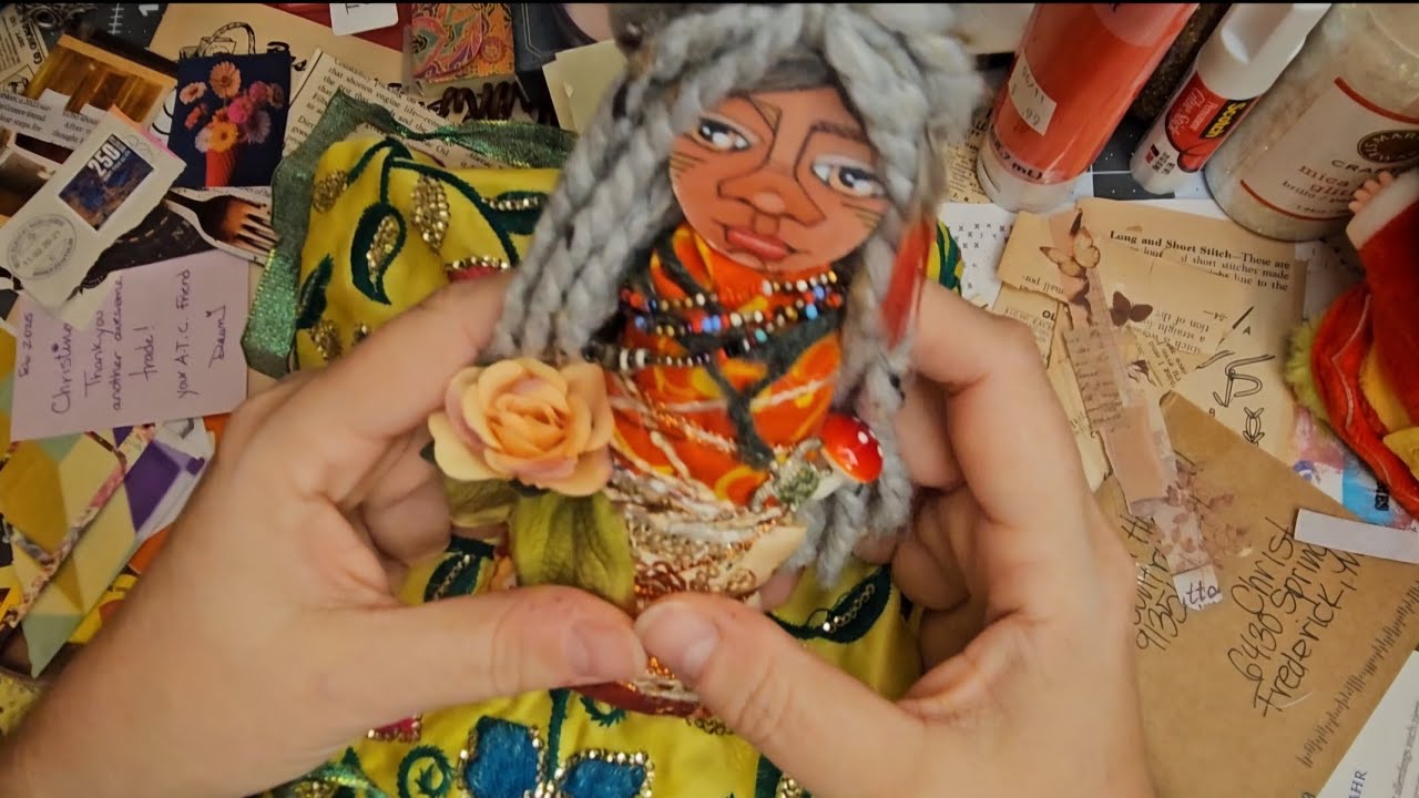 Unboxing of Happy Mail from @artbythemetismama