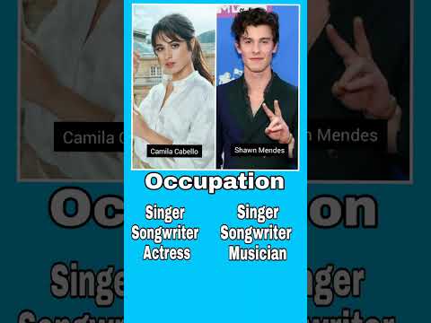 Camila Cabello Vs Shawn Mendes - Comparison - Net Worth Total Awards And Social Media Followers