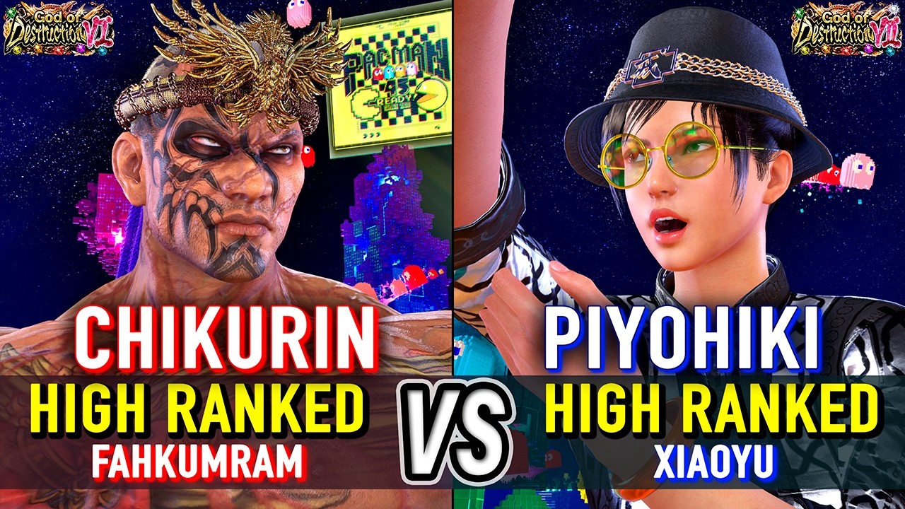 T8 🔥 CHIKURIN (Fahkumram) vs PIYOHIKI (Xiaoyu) 🔥 Tekken 8 High