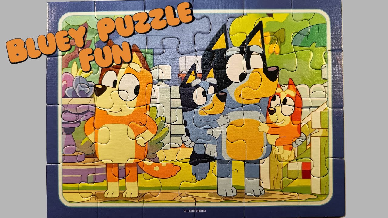 Bluey Puzzle Adventure - Doggy Day Out! - YouTube