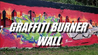 Graffiti Burner Production Wall 2023 ~~ BEST WALL THIS YEAR by Eks Graffiti Art 506 views 7 months ago 6 minutes, 51 seconds