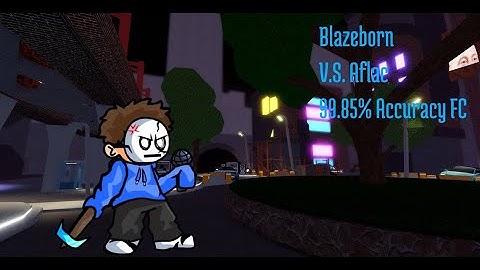 Blazeborn 99.85% FC (Left Side) Roblox FNF Funky Friday