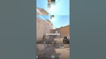 use this PERFECT retake flash for B Site on Dust II! #cs2utility #cs2 #counterstrike #cs2competitive