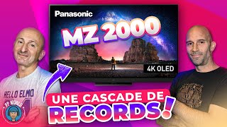 TEST : TV OLED Panasonic MZ 2000, Une Cascade De RECORDS ! (vidéo chapitrée)