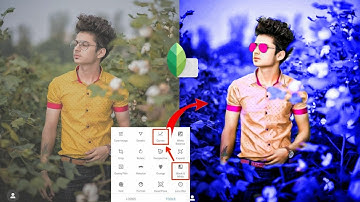 Snapseed - Just 2 Step Cyan Blue Effect🔥| Snapseed Amazing Editing Tricks - Naresh Keer