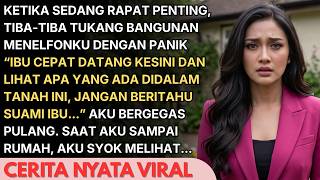TIBA2 TUKANG MENELFONKU DENGAN PANIK 'CEPAT BU PULANG SEKARANG, JANGAN BERITAHU BAPAK' AKU SYOK SAAT