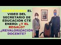 Soy Docente: COMENTANDO EL VIDEO DEL SECRETARIO DE EDUCACIÓN CTE ENERO