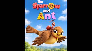 The Little Sparrow & The Tiny Ant | A Heart Touching Story About Friendship ❤️