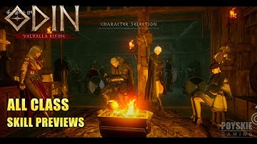 ODIN VALHALLA RISING GAMEPLAY | ALL CLASS SKILL PRVIEW | OFFICIAL LAUNCH