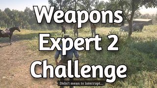 Weapons Expert Challenge 2, Easy!!! (Red Dead Redemption 2)
