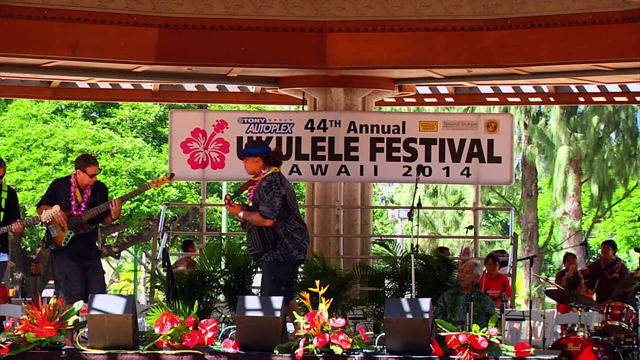 Ukulele Festival Hawaii 2014 Willie K YouTube