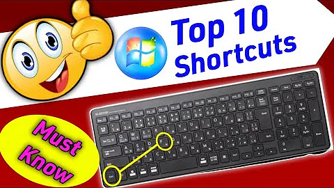 Top 10 Windows shortcut keys|keyboard secret keys